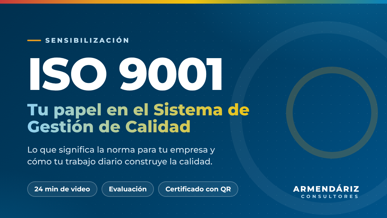 Sensibilización ISO 9001